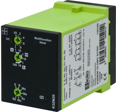 Многофункциональное реле времени K3ZM20P 12-240V AC/DC