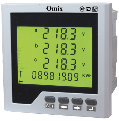 Анализатор параметров трехфазной сети Omix P99-MLA-3-0.5-RS485 Анализатор параметров трехфазной сети Omix P99-MLA-3-0.5-RS485