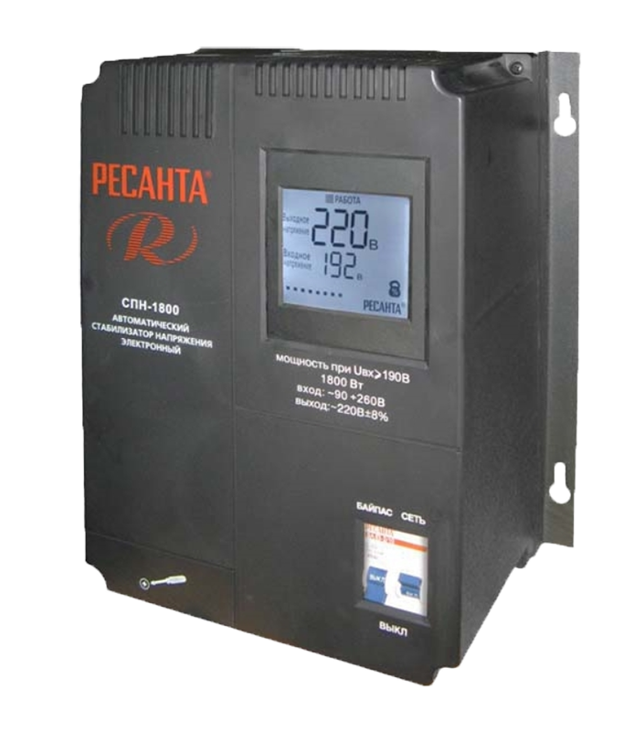 Стабилизатор напряжения СПН-1800 Стабилизатор напряжения СПН-1800